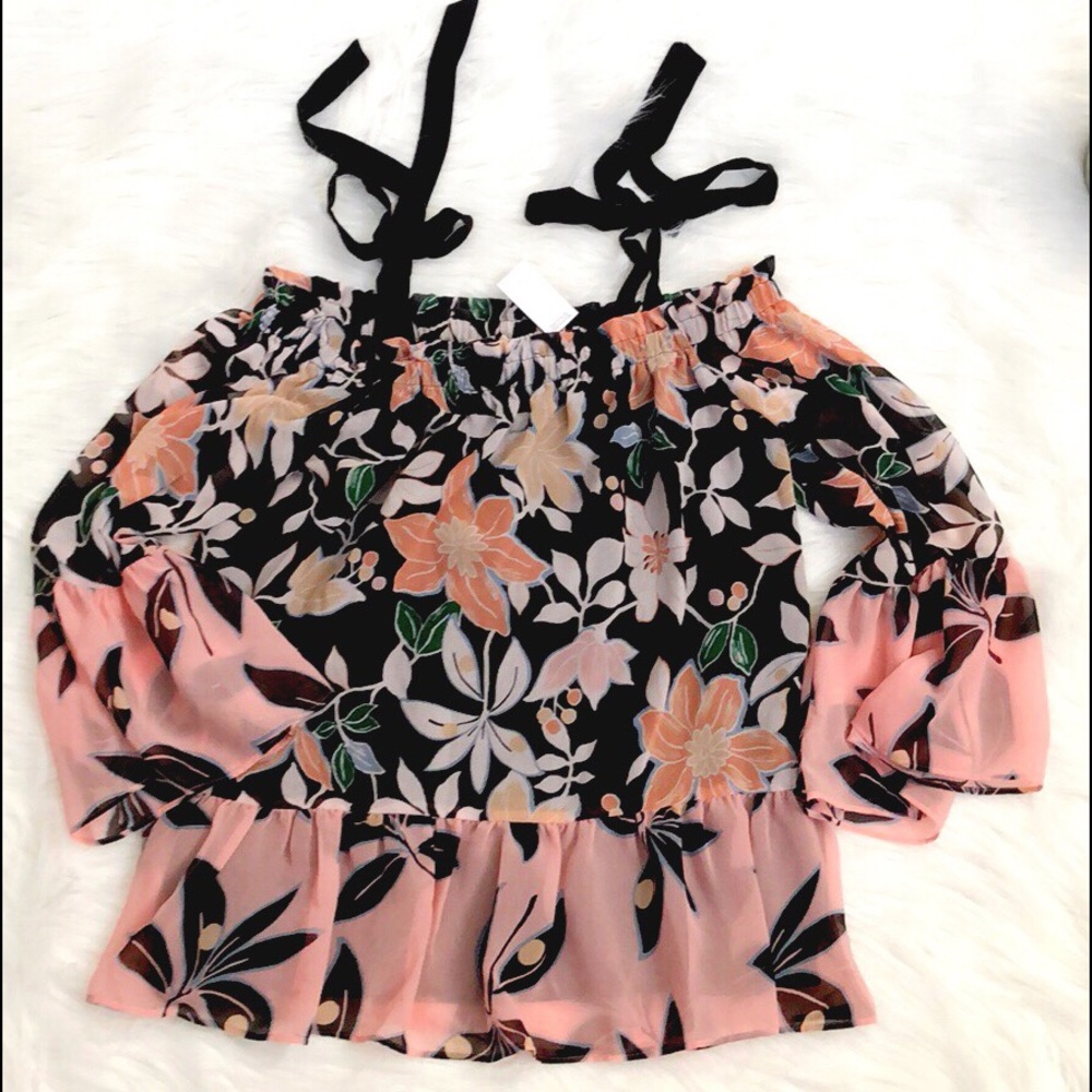 Loft off the shoulder blouse
